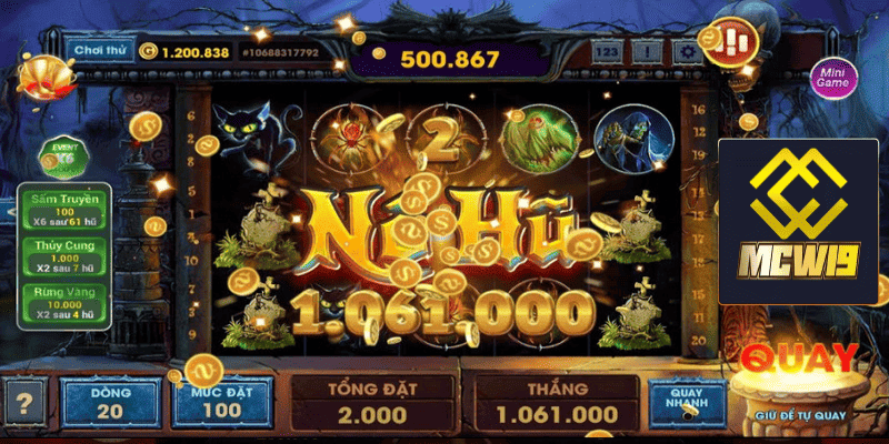 Nổ hũ MCW19 - Vòng quay may mắn trúng thưởng lớn 3 Các loại giải thưởng và cách nhận thưởng từ nổ hũ MCW19