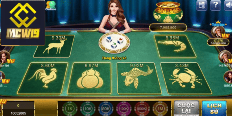 Cách chơi bầu cua luôn thắng tại MCW19 - Bí quyết chiến thắng không thể bỏ qua 2 Luật chơi bầu cua chi tiết